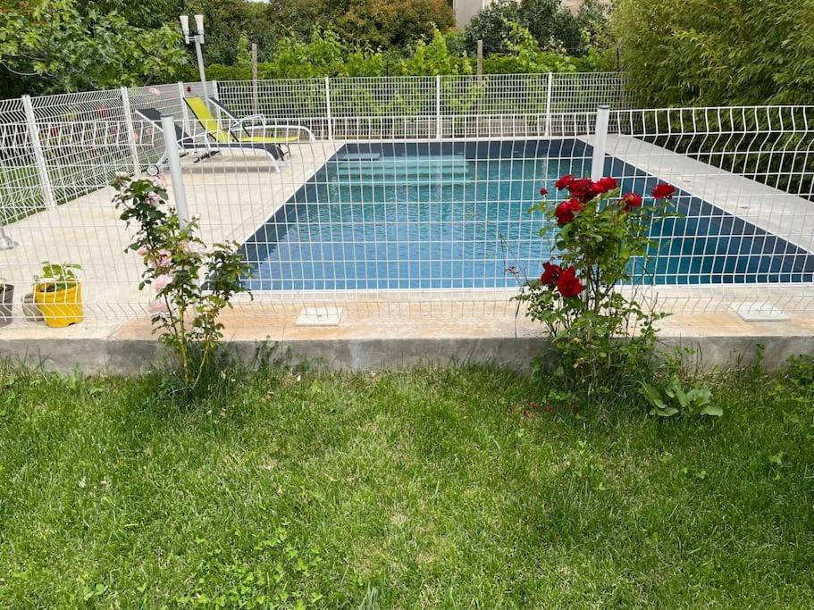 Villa Climatise Avec Piscine Et Jacuzzi Carpentras Exterior foto